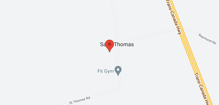 map of 165 St. Thomas Road